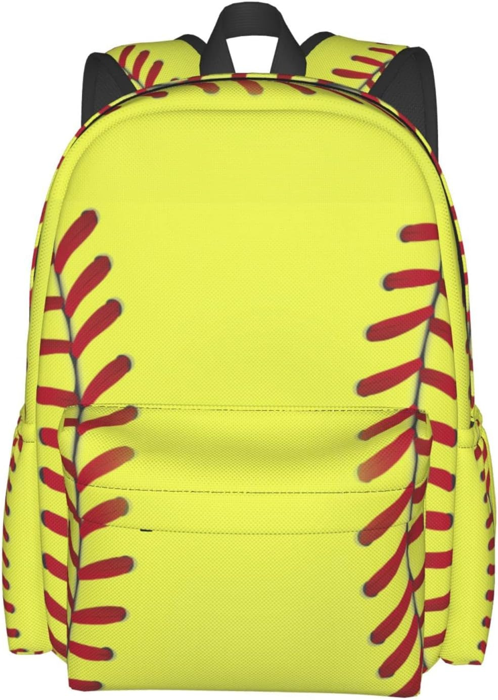 Softball Pattern Backpack Casual Daypacks, College Bag Laptop Backpacks, Backpac