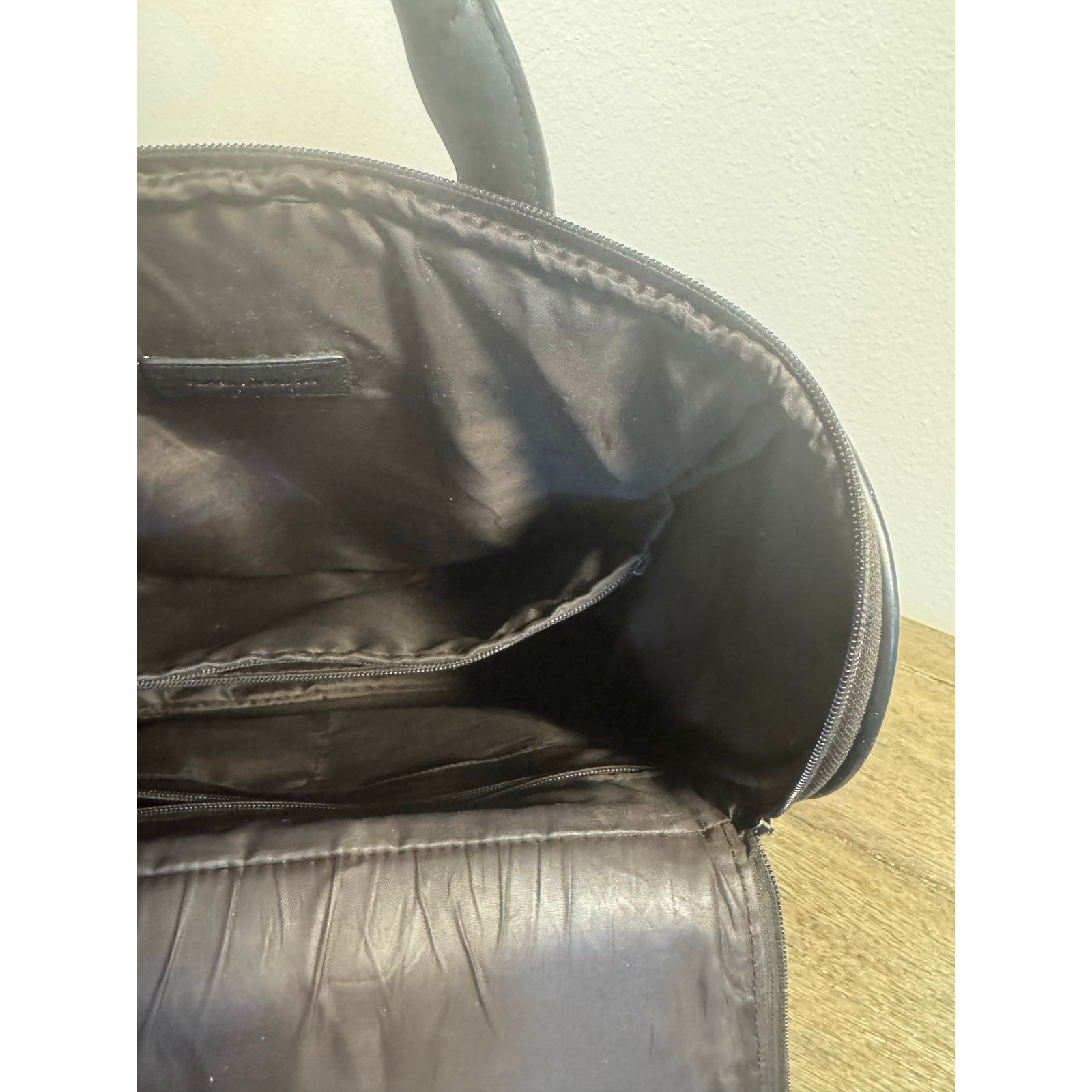 Designer x Hartmann Metropolitan Executive Backpack Deep Black Leather