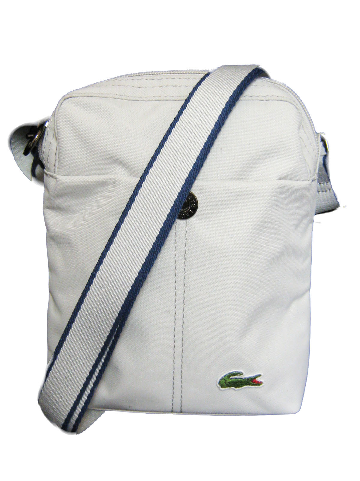 LACOSTE SHOULDER Cross-over BAG Vintage N85 New City Casual 2 Grey NEWy