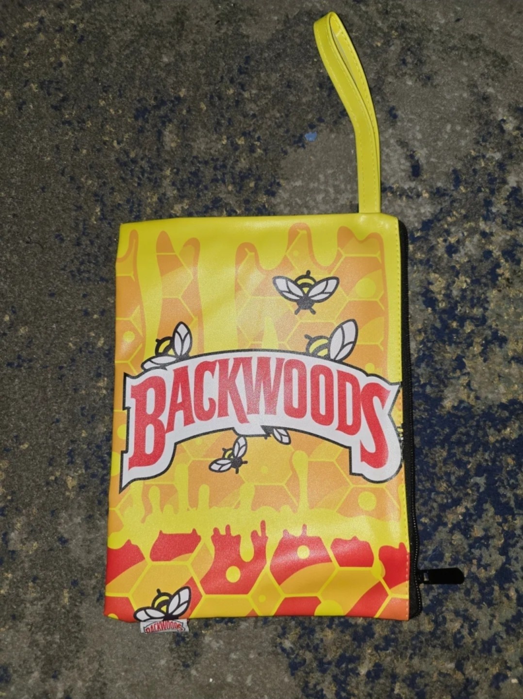 Backwoods Honeycomb Vinyl Pouch Limited Edition Brand New