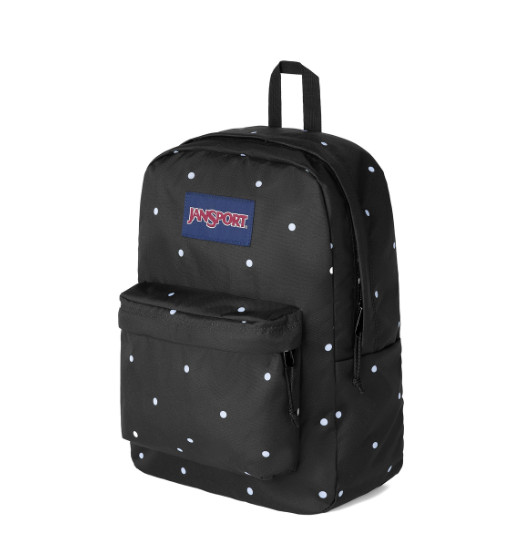 Jansport Superbreak Backpack Polka Dot Black
