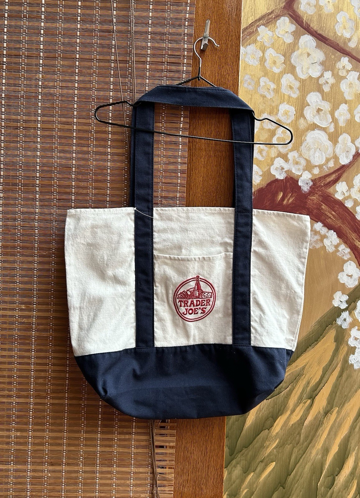 Traders Joes Large Tote Shopping Bag