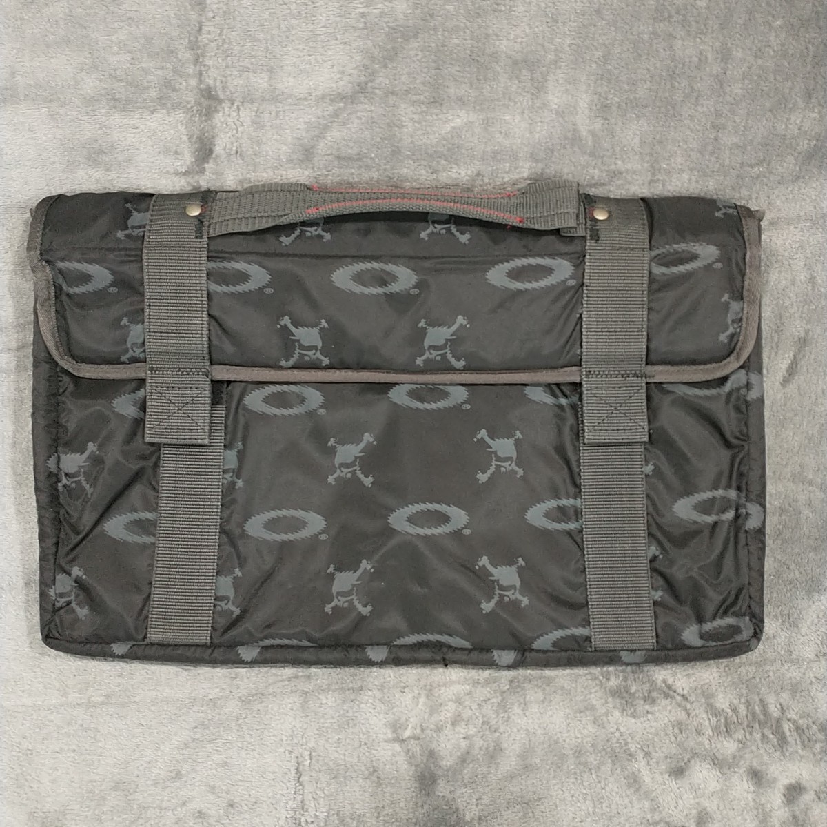 OAKLEY TACTICAL FIELD GEAR AP BAG Padded Laptop Case Insert RARE Skull Pattern