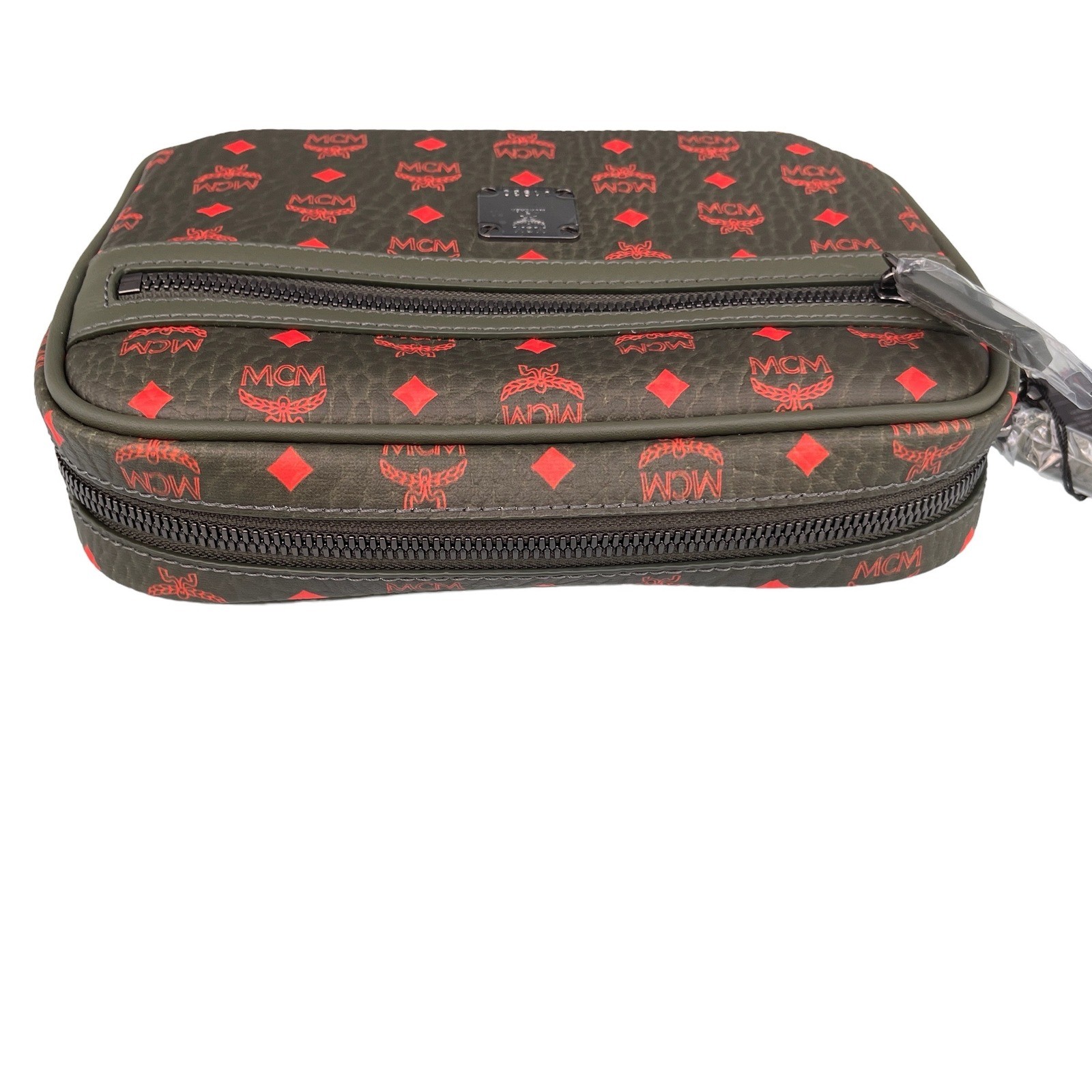 MCM AREN VISETOS CROSSBODY BAG WINTER MOSS MMR DSTA05 G8001 New