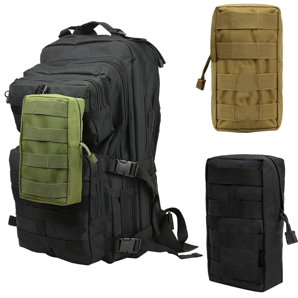 Tactical Military Molle Pouch Belt Waist Pack Bag Utility Multi-purpose Pocket
