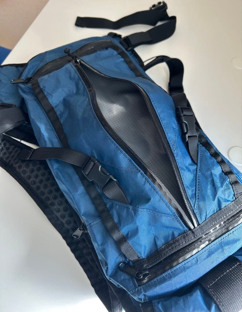 MISSIONWORKSHOP Hauser 10L Backpack Navy Waterproof X-Pac Made in USA