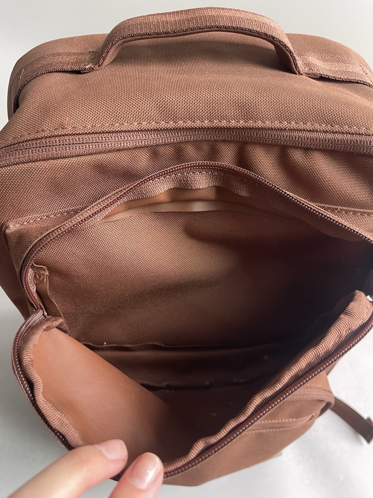 Nike Utility 2.0 Backpack Brown Laptop Travel School Bookbag Fair Condition