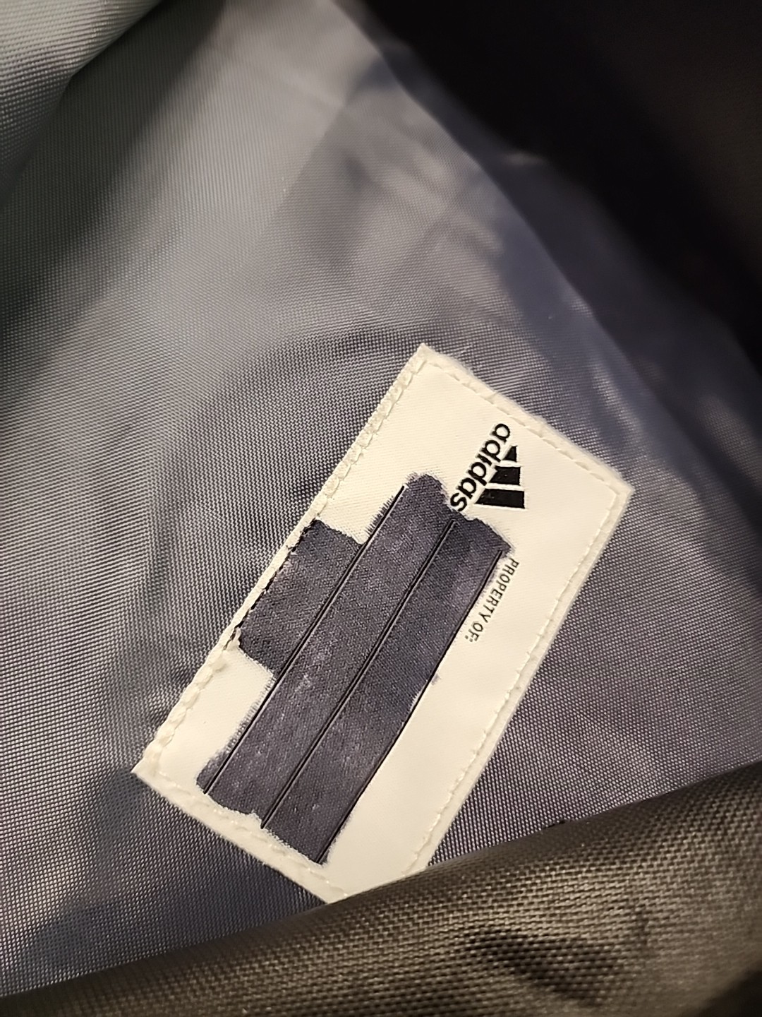 Adidas Black backpack White Logo Unisex kids, Cooler In Pocket. Athletics . Used