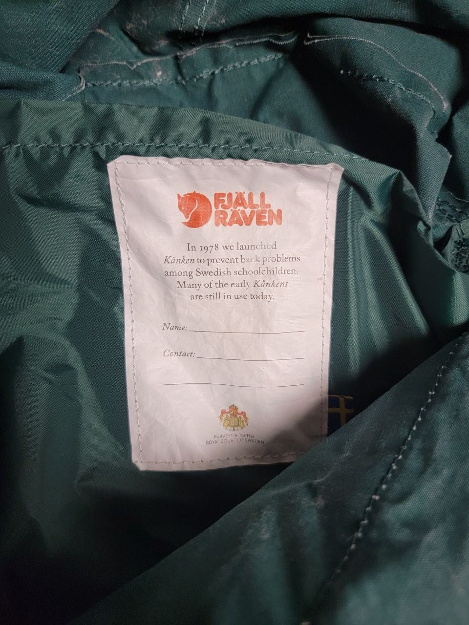 Fjallraven Kanken Mini Backpack Frost Army Green 13.5″x10.5″x4.5″ School Bag Kid