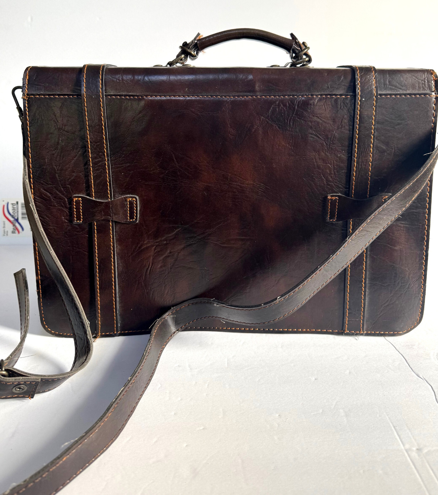 Premium leather work Bag, Lifetime durability, Smart organization, clasic