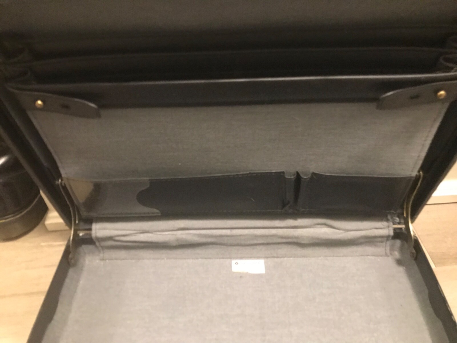 Vintage – Samsonite – Black Hard Shell Briefcase – Combo Lock