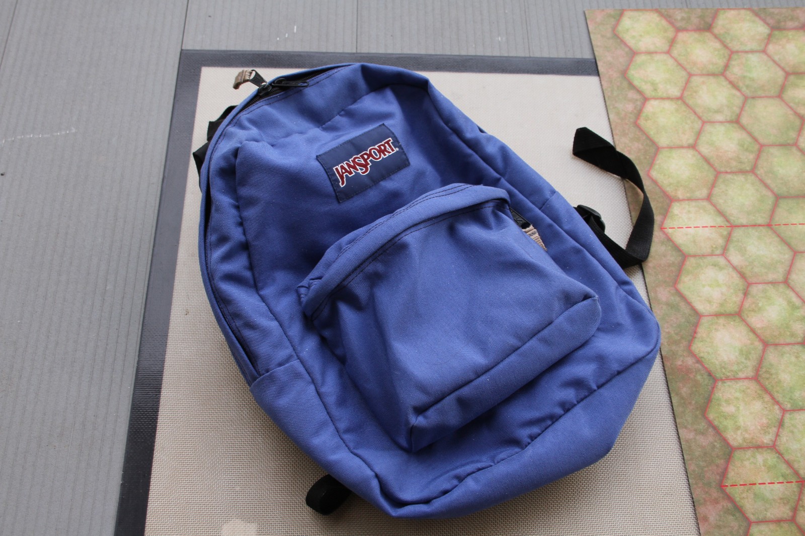 Vintage Jansport Blue Backpack Dapack -Retro Y2K 90s
