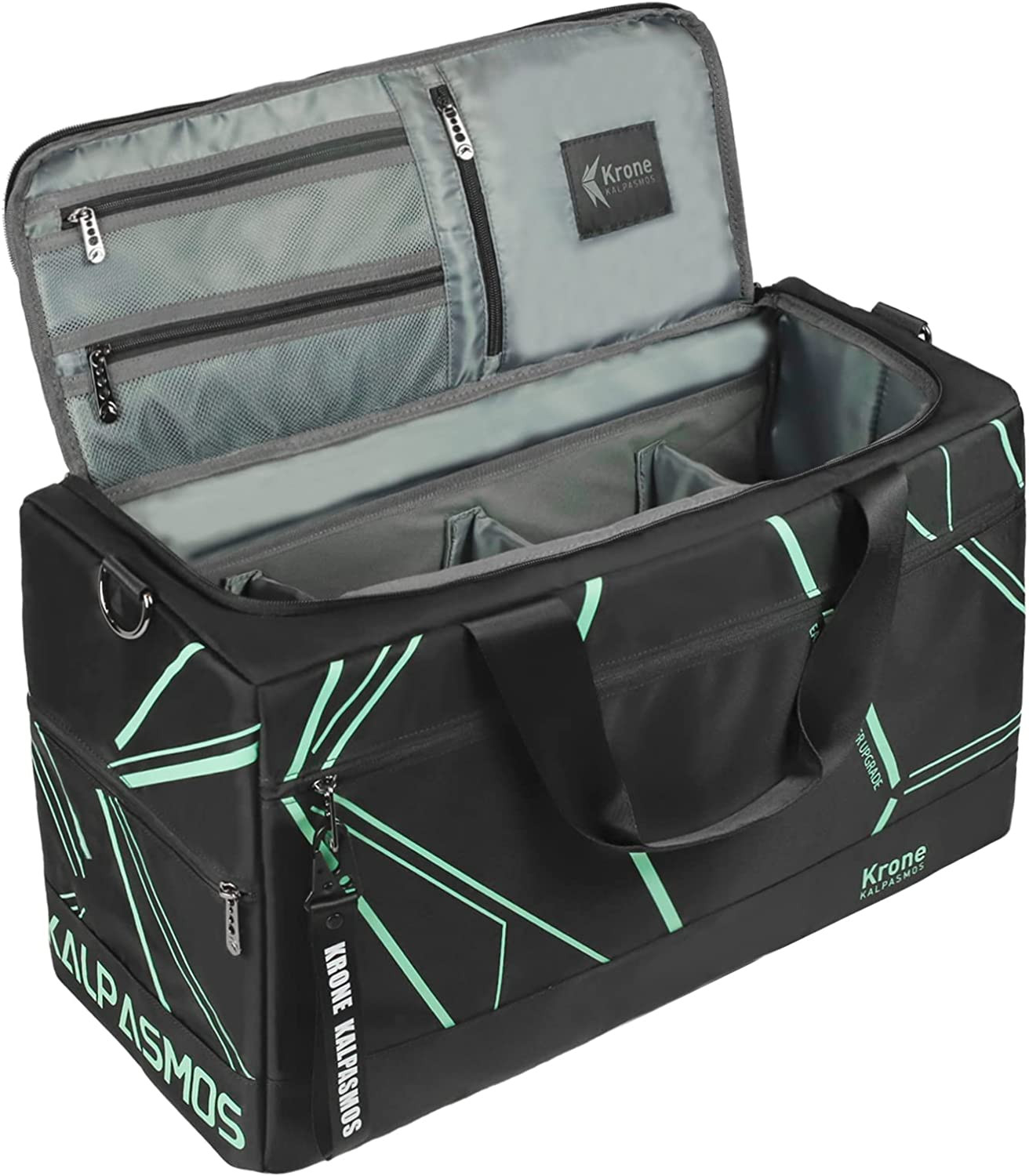 Multi-Functional Sneaker Duffel Bag with Removable Dividers for Gym & Travel