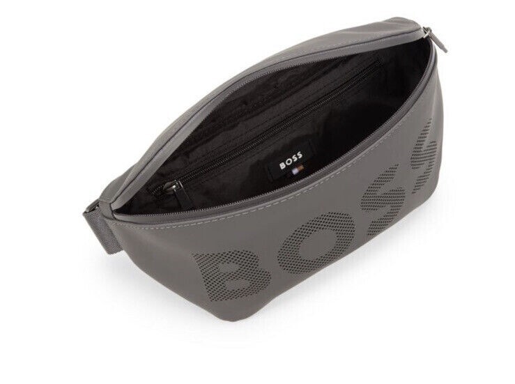 New HUGO BOSS BIG Logo Print Belt Bag Rubber Bumbag Fanny Pack Unisex Travel