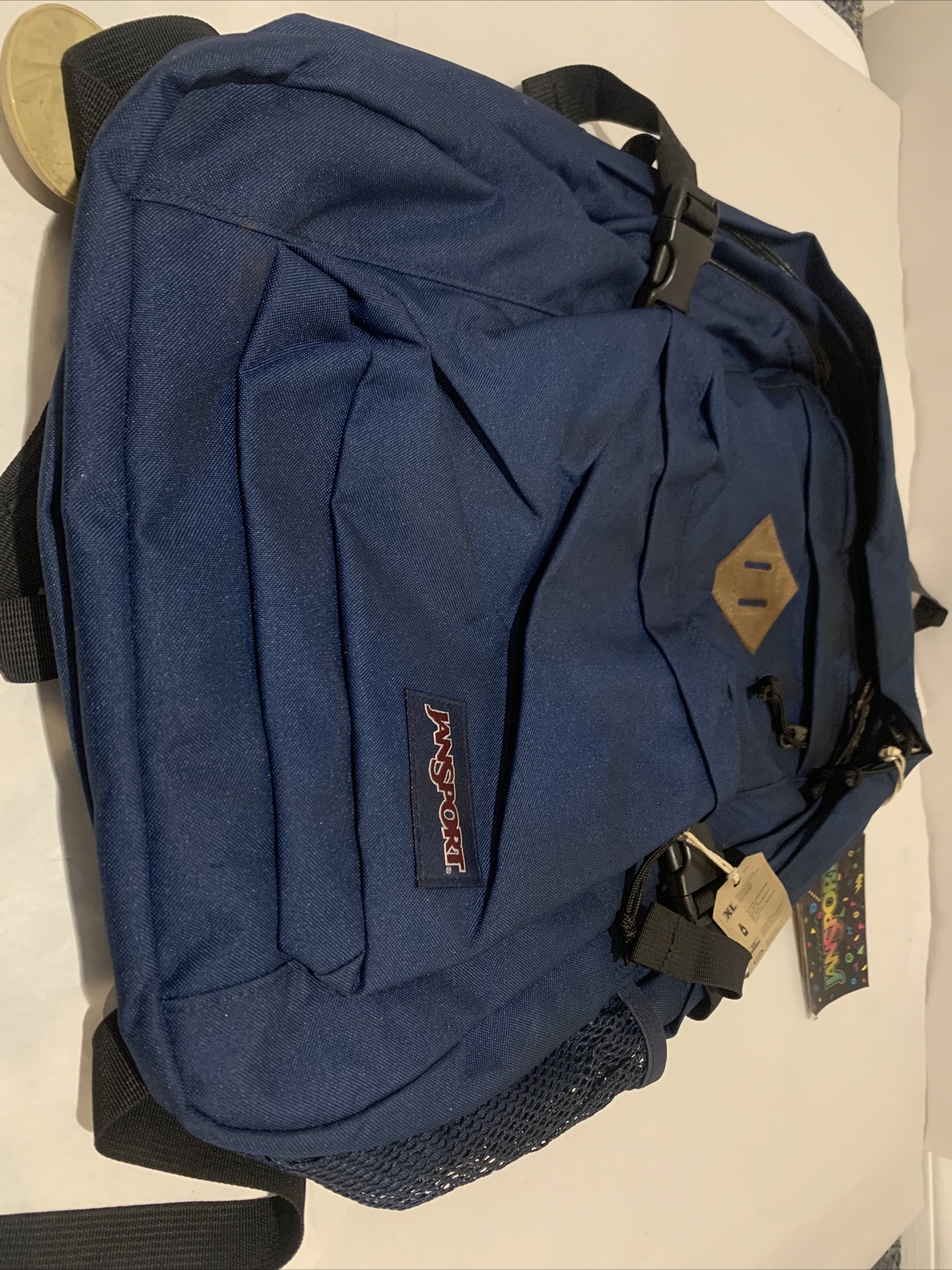 JanSport Main Campus Backpack 15-Inch Laptop Navy Blue