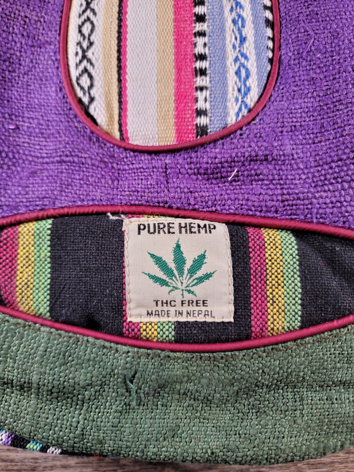 Pure Hemp Backpack New 2H
