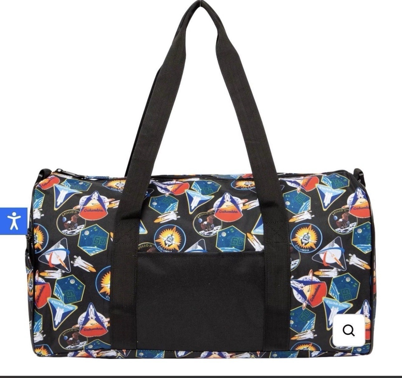 NASA Spaceship Duffle Bag Brand New Apollo/Columbia All Over Print