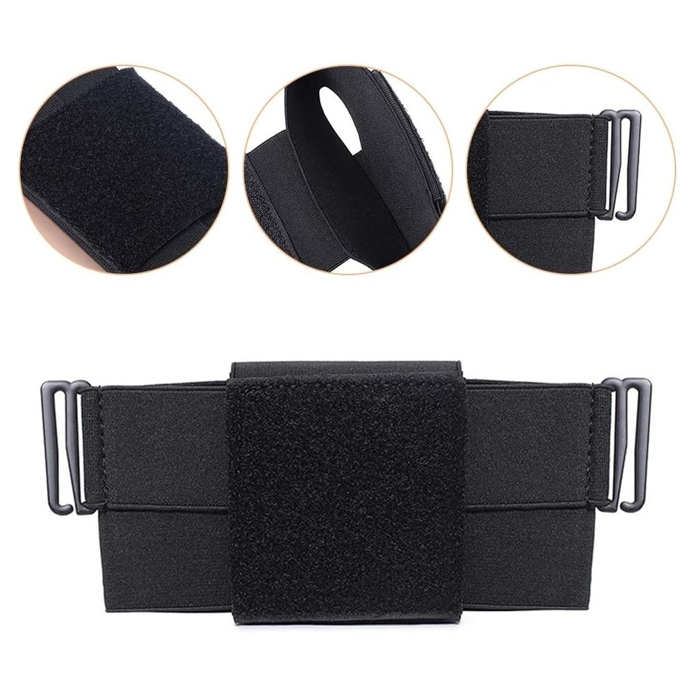 Phone Waist Pack Running Belt Bag Elastic Phone Pouch for Camping Hiking Cycling
