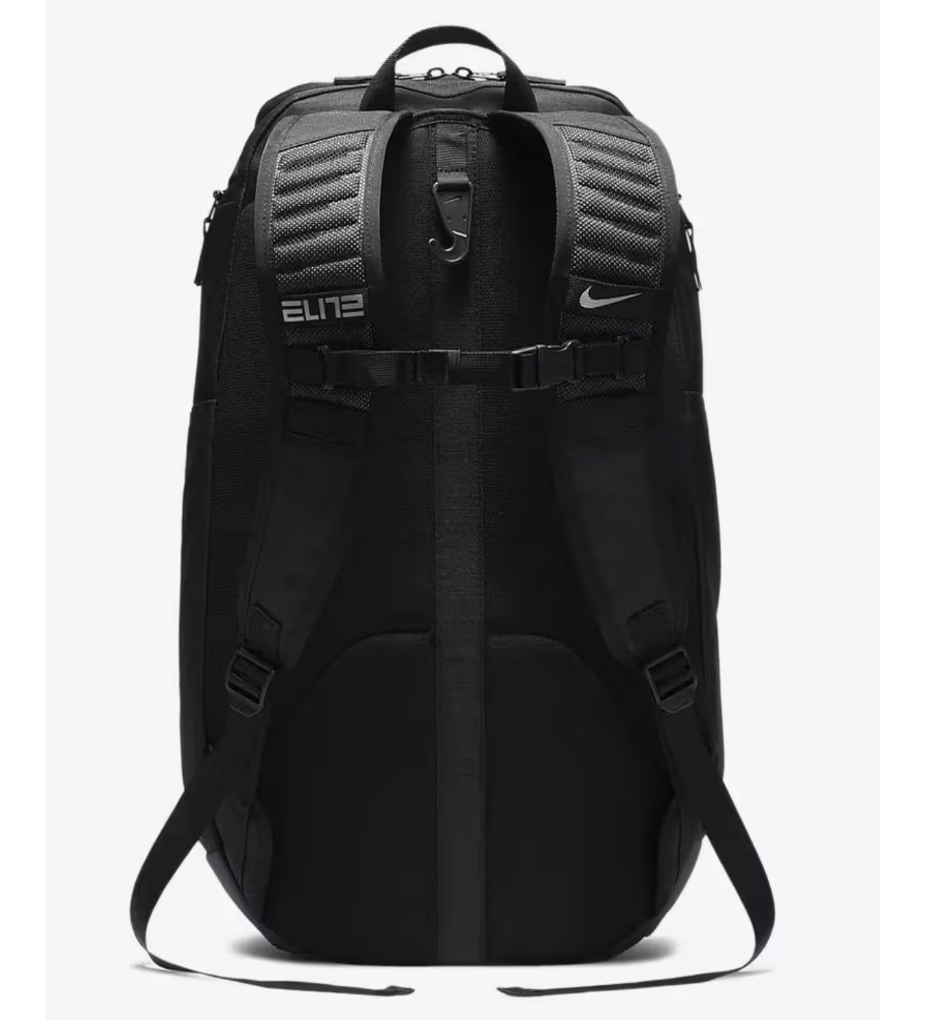 Nike Hoops Elite Pro Basketball School Backpack Black Silver Grey BA5554-011 New
