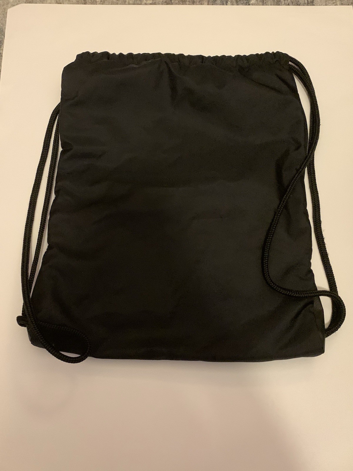 Adidas Black And White Drawstring Backpack Bag