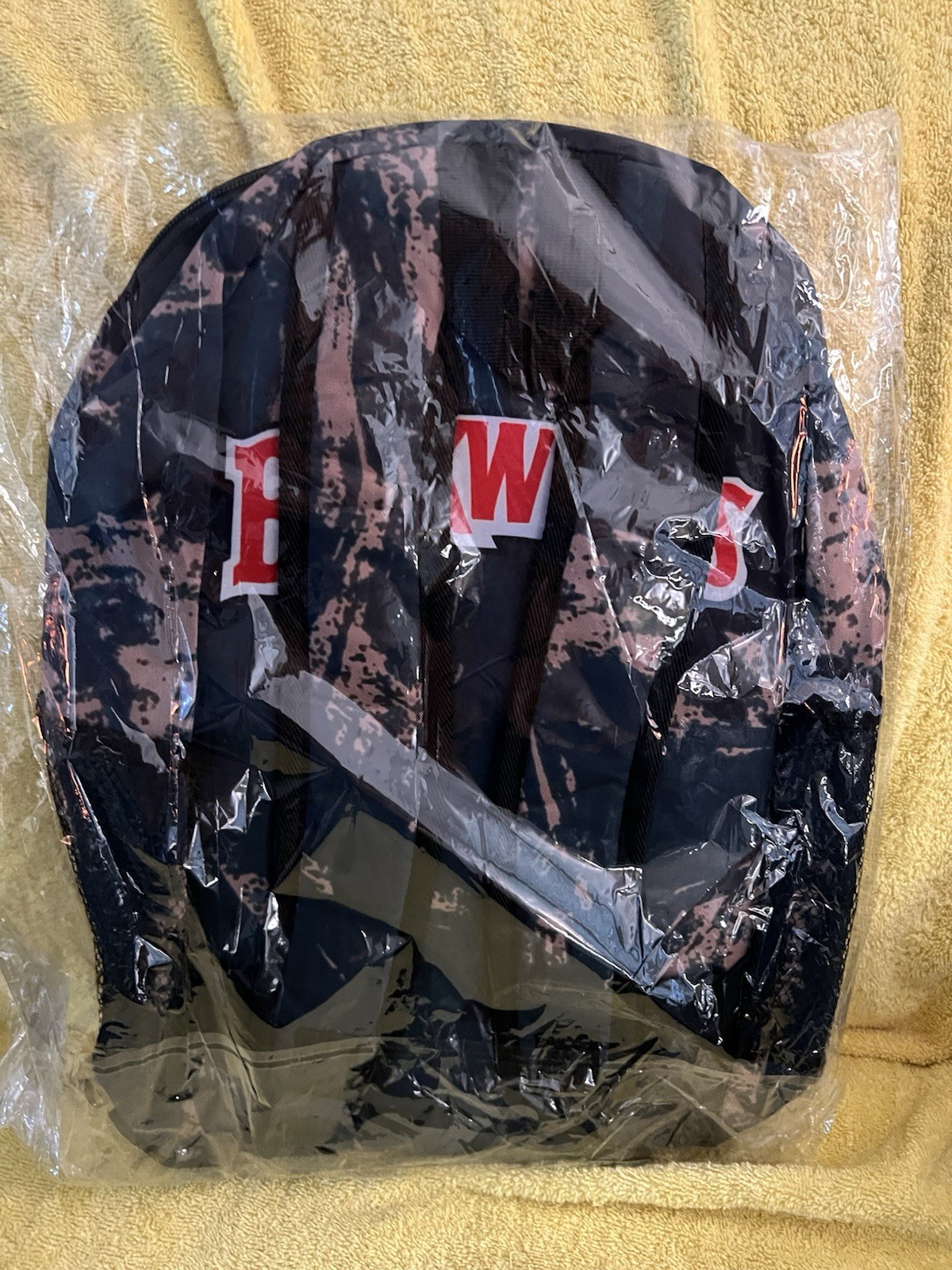 Backwoods Camo Backpack Collectible Backpack / Book Bag
