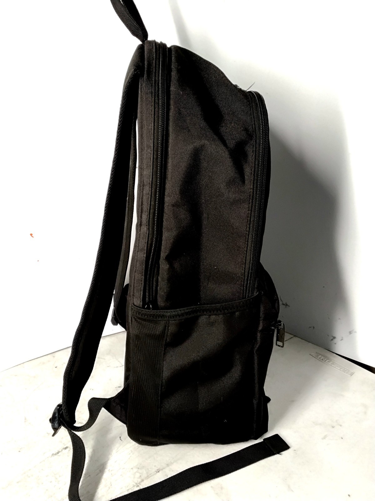 Jordan Black Backpack with Red Jumpman Logo – Used –