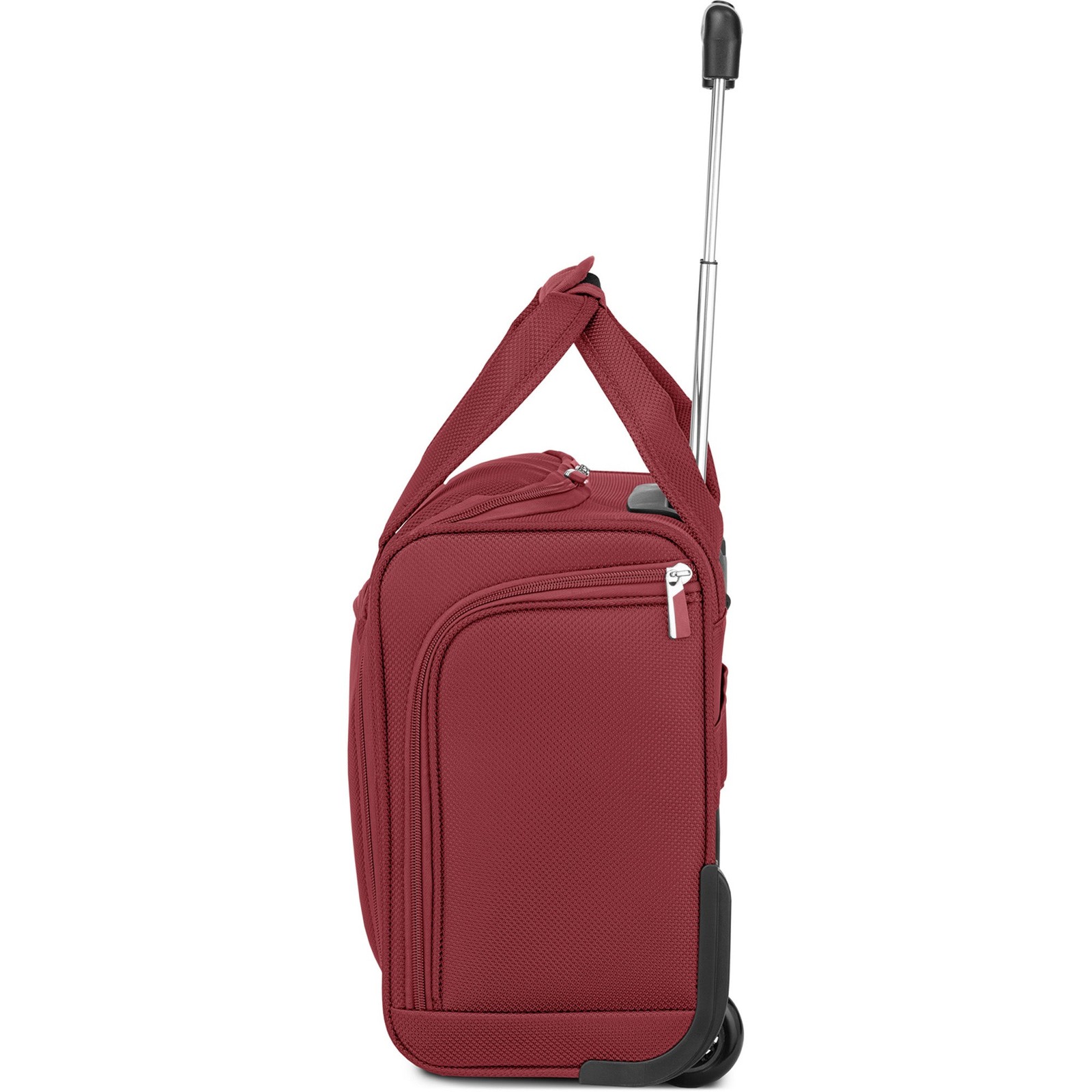 TOTAL TRAVELWARE Everest Expandable Softside Spinner Wine 15 Inch U1
