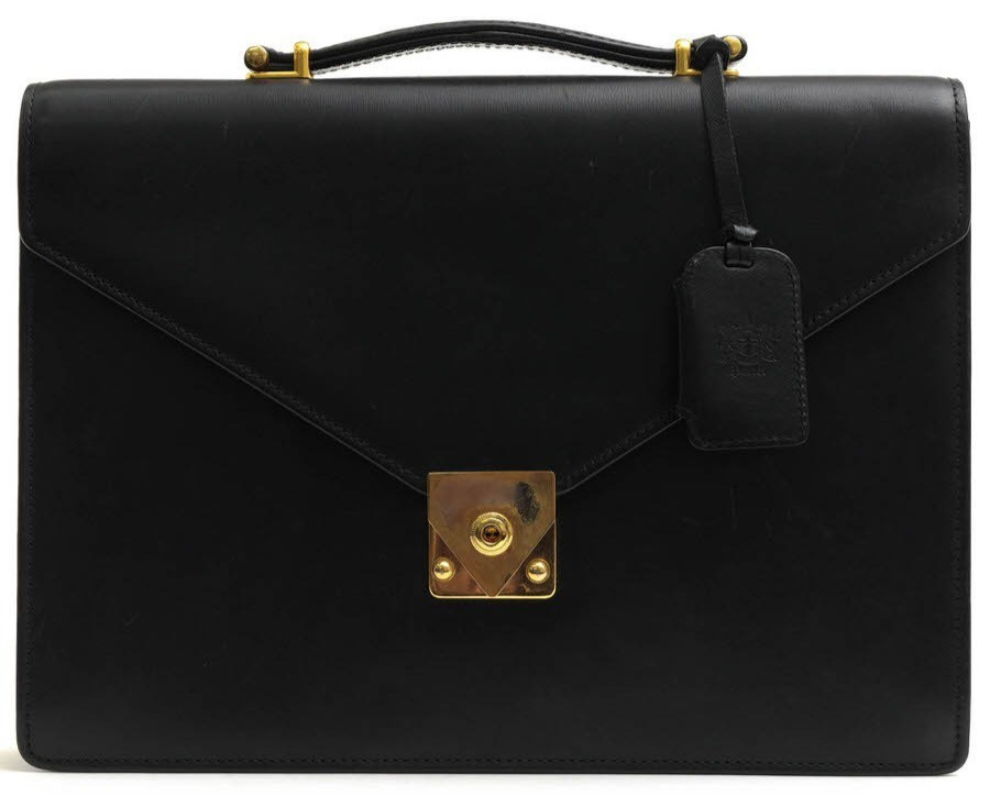 PORTER Yoshida Trastino 131-04305 Briefcase 14.2×10.2×2.8 in Japan Leather