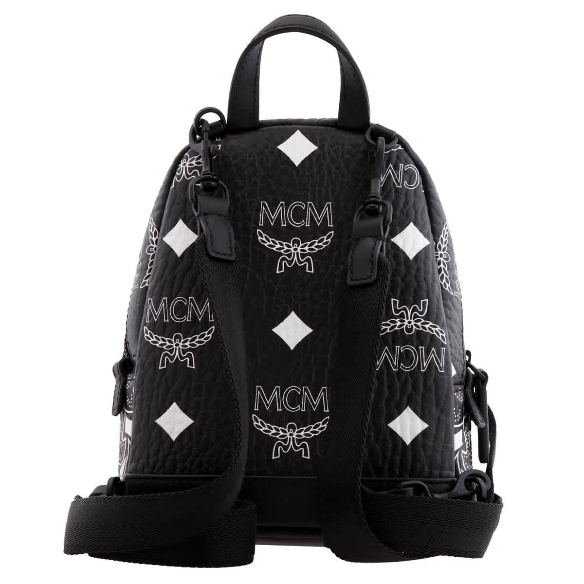 MCM Stark Bandana VI Mini Backpack MMKDAVE05BK001