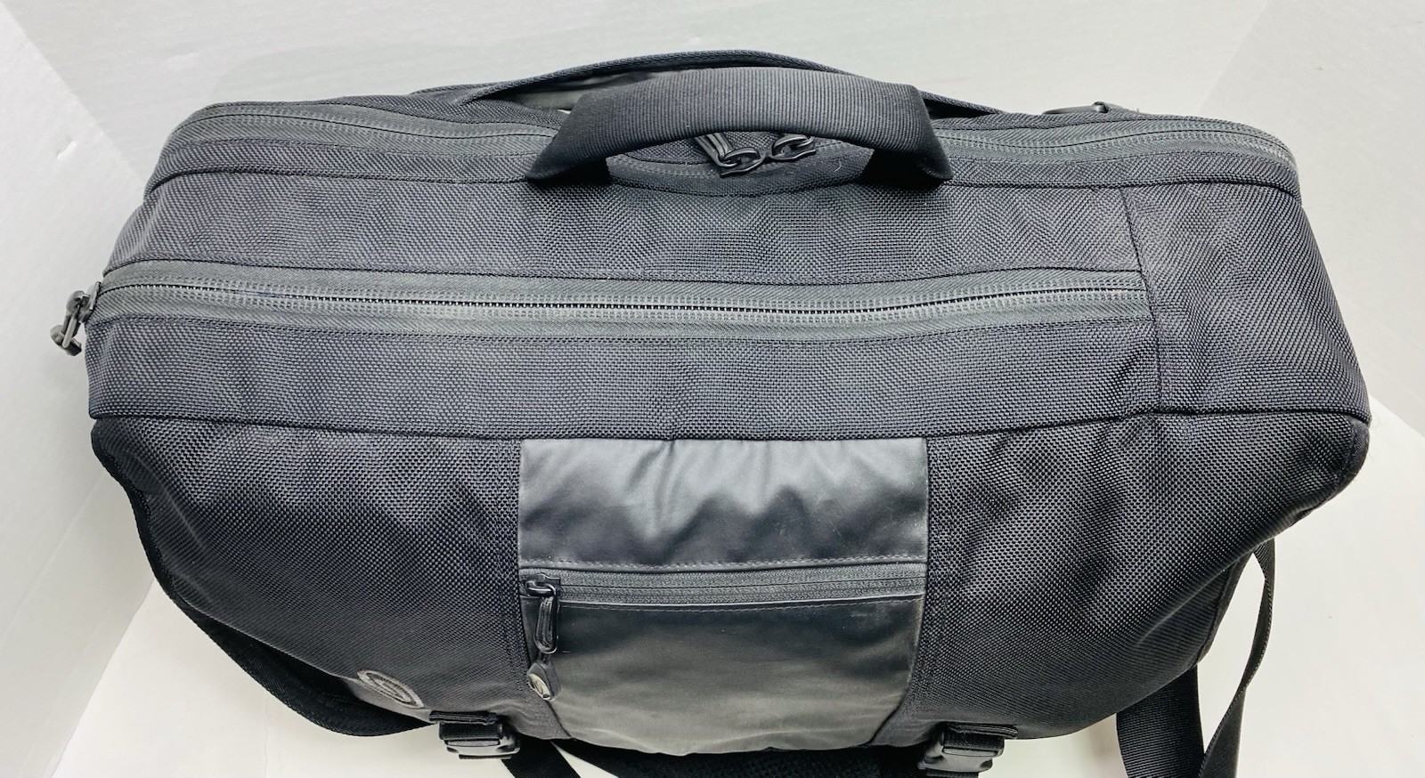 Timbuk2 Black Medium 3 In 1 Messenger Backpack Convertible Laptop Commute Bag