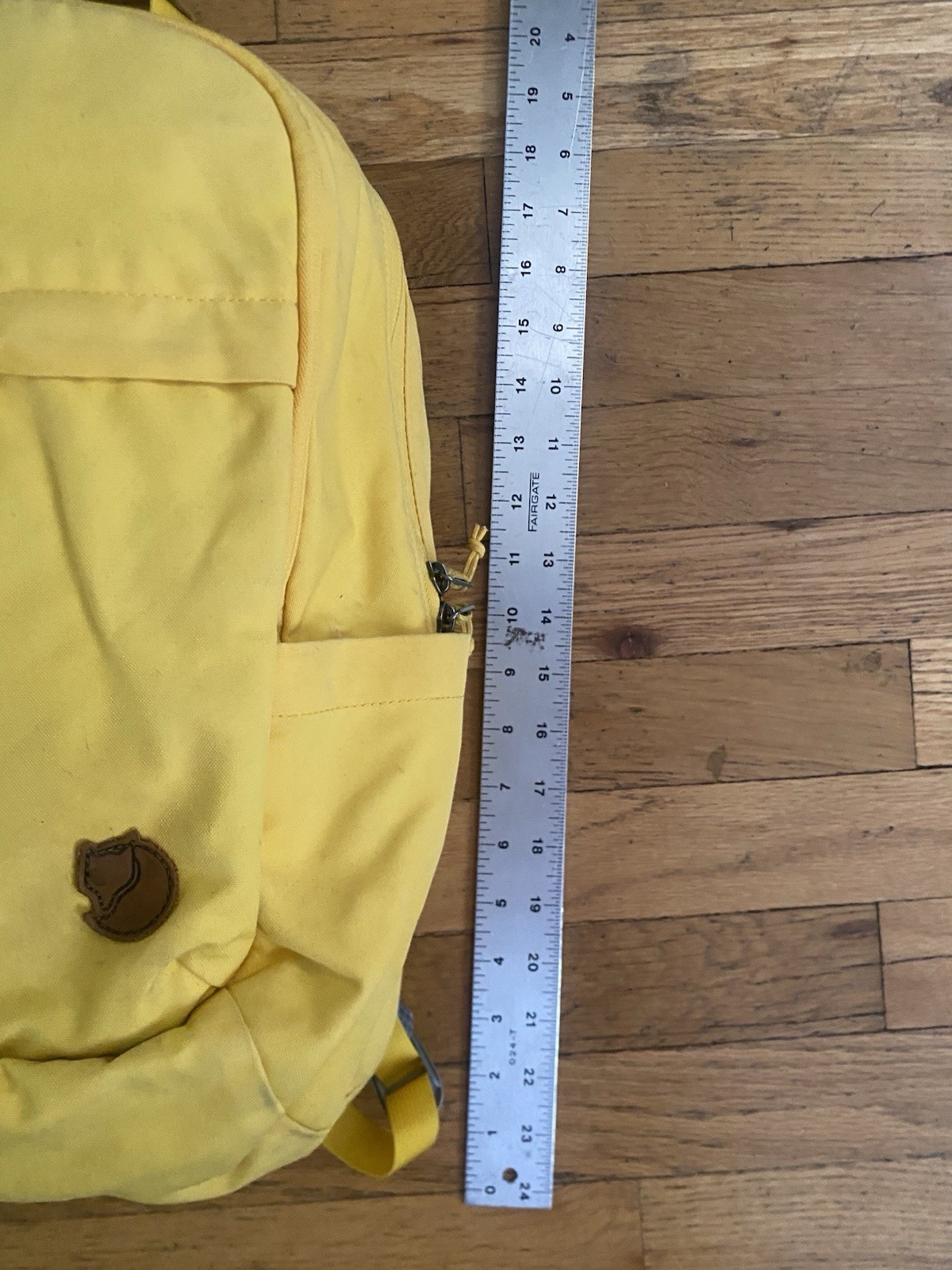 Fjallraven Raven Backpack 20L Yellow Ochre Color