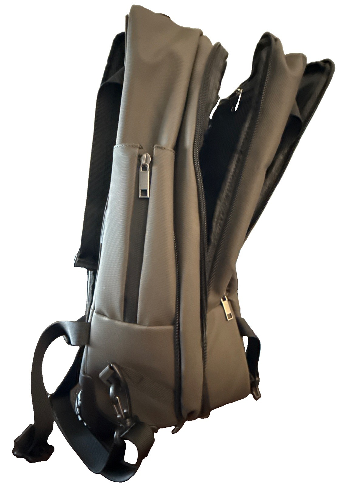 Rolling Vacuum Backpack Travel with -Button Compression, Expandable Carry-On …