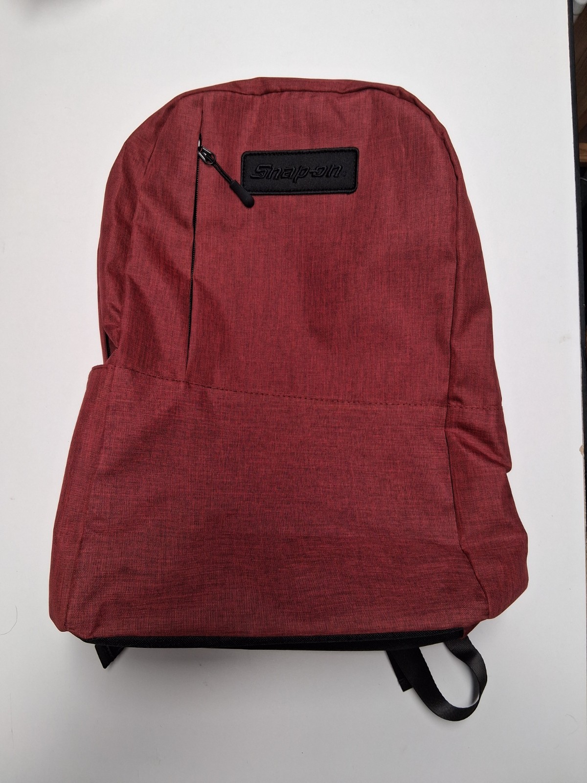 SNAP ON Red Backpack Snap-on Brand New