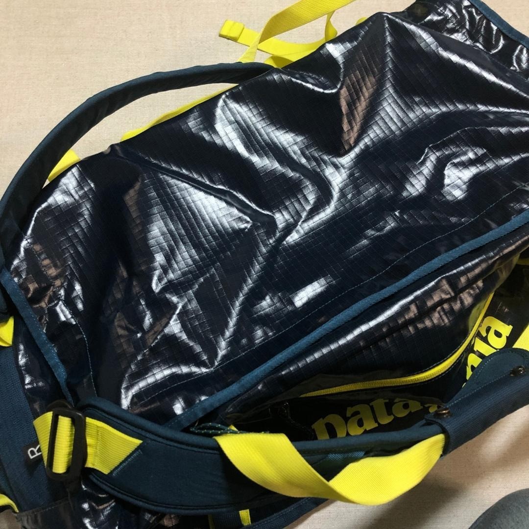 (ASK availability) Patagonia Black Hole Duffel 55L Crater Blue 49342 Rare