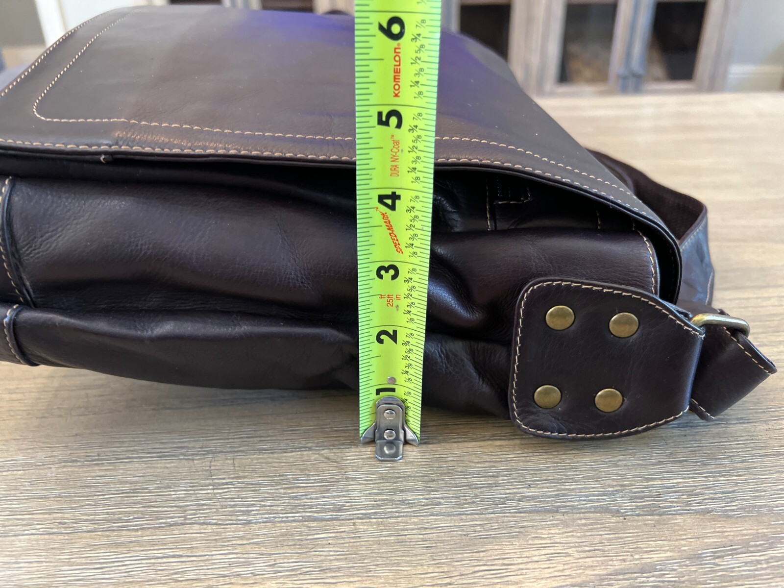 Genuine Leather Messenger Bag