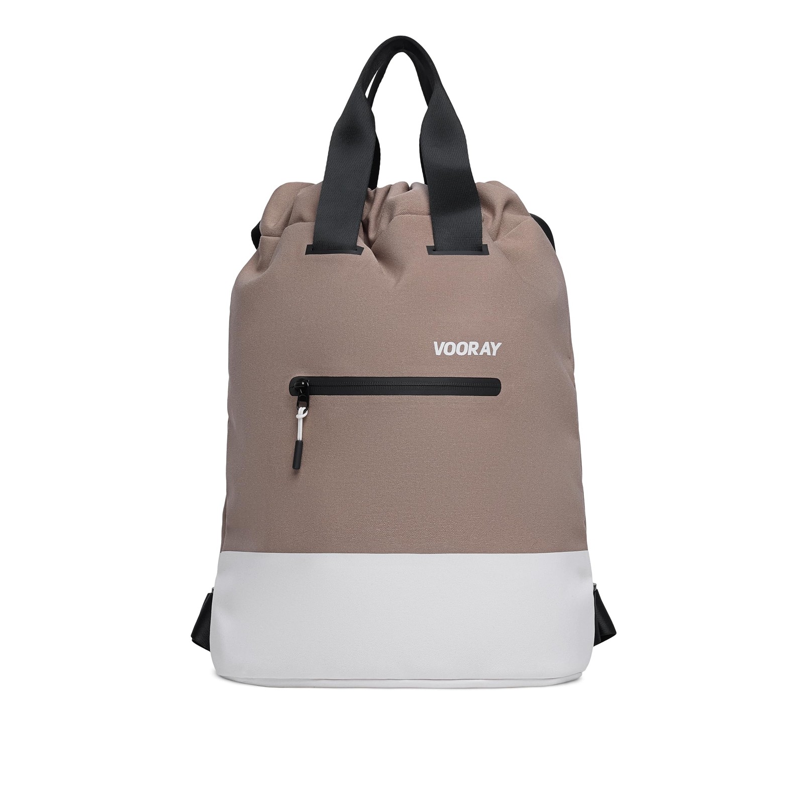 23L Flex Cinch Drawstring Backpack, Neutral Color Block – Lightweight Travel …
