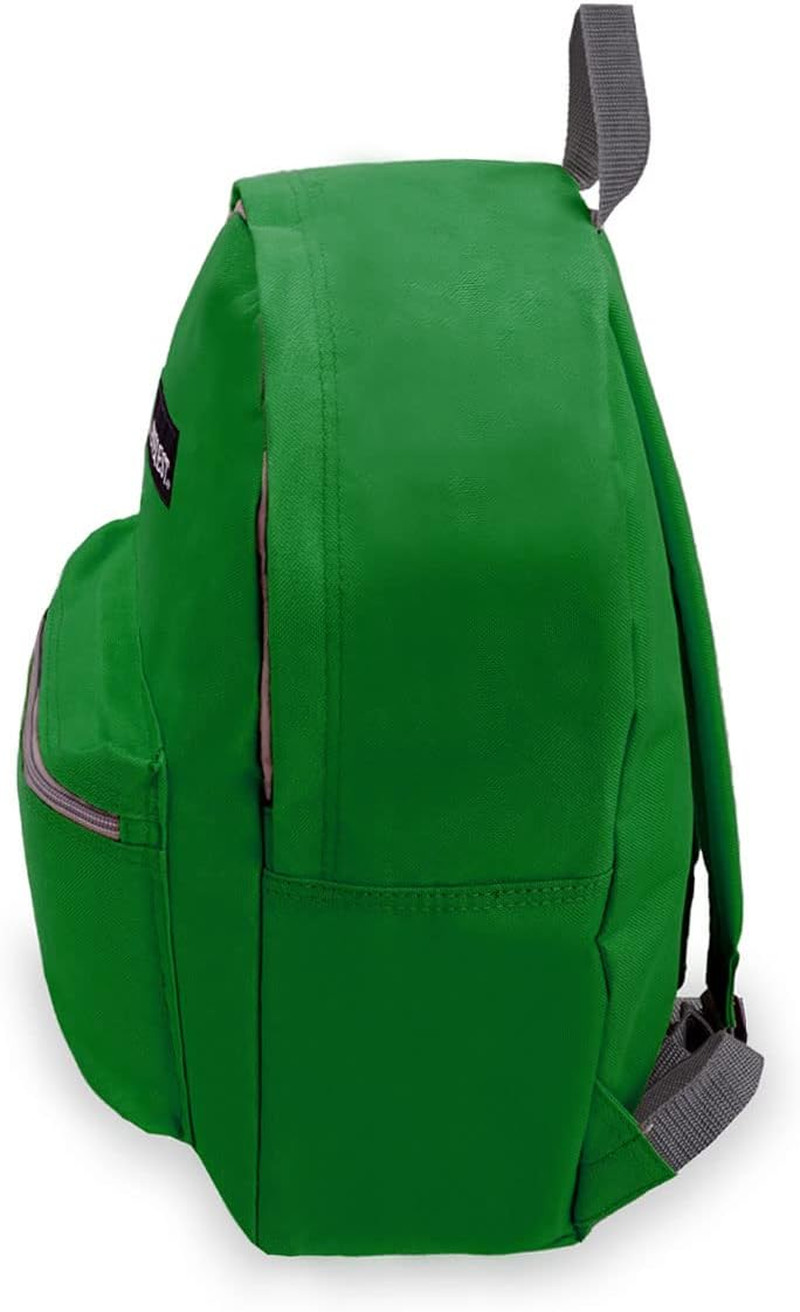 Basic Backpack, Emerald Green, One Size