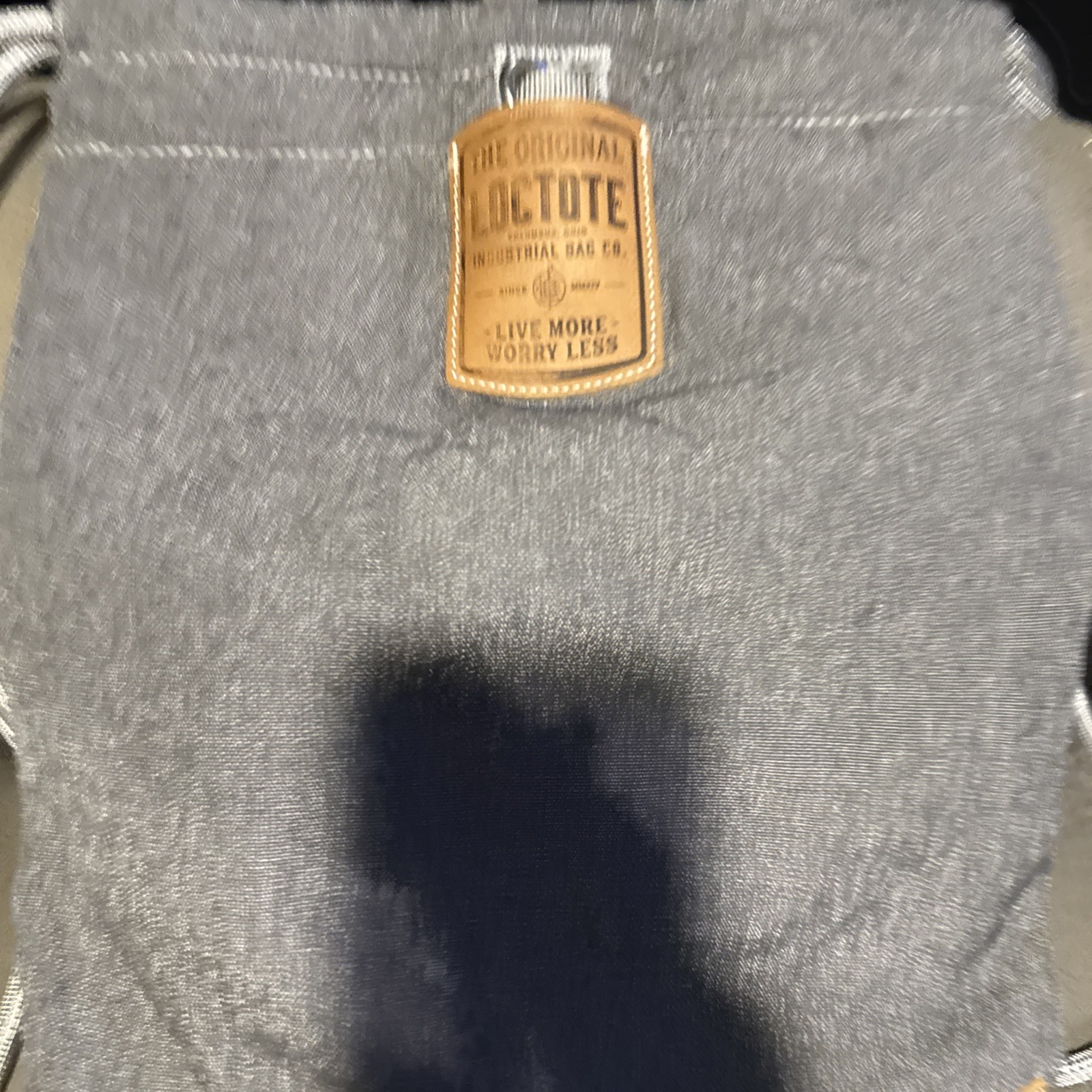 Loctote Original Flak Sack Gray Backpack Bag Loc Tote Anti-Theft