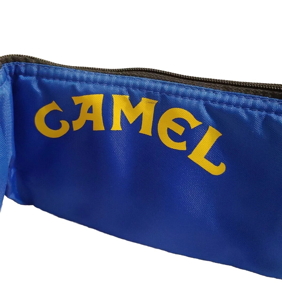 VTG 1990 Joe Camel Cigarette 24″ Pool Stick Pack Blue Zipup Smooth Character