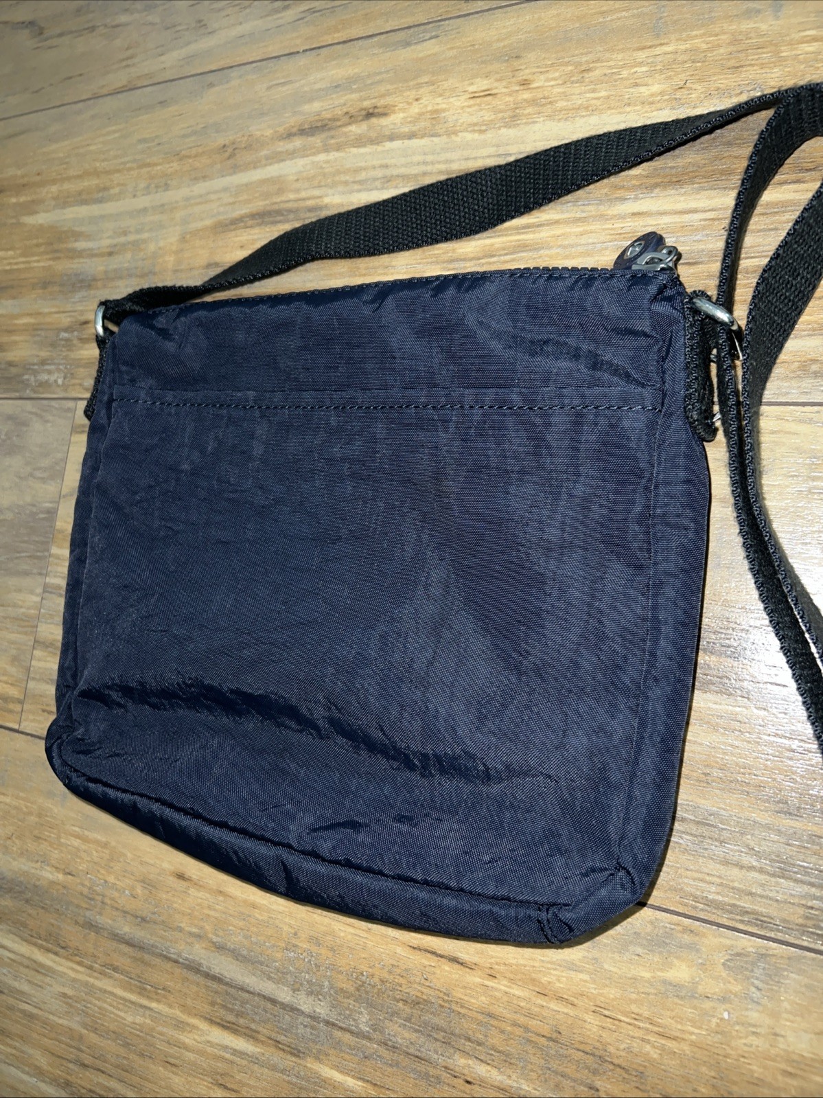 Kipling Nylon Navy Blue Square Crossbody Bag ~10”x10”
