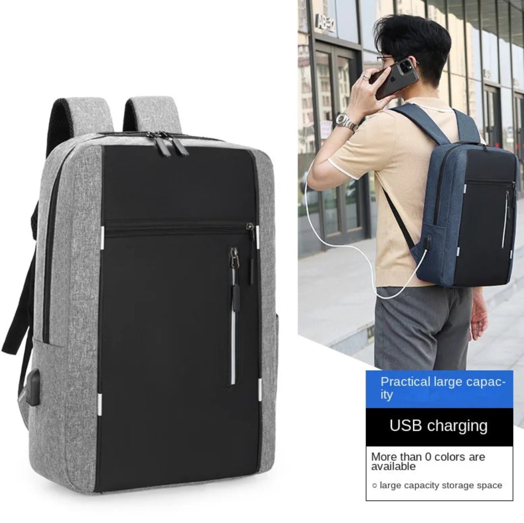 3-in-1 Waterproof Oxford Laptop Backpack – High-Quality Casual School & Computer