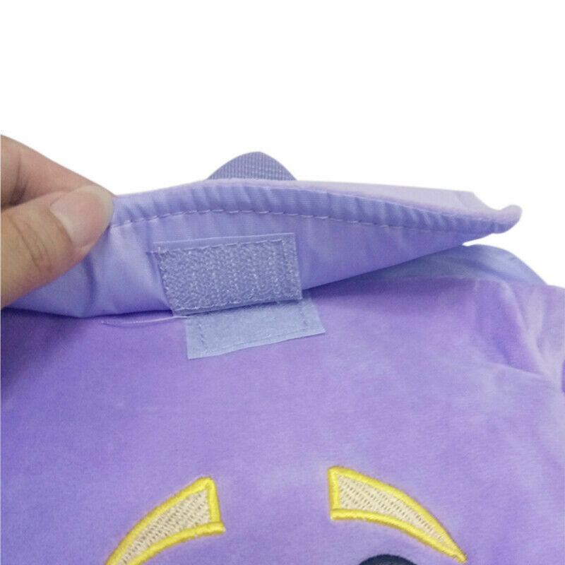 Nickelodeon Purple Dora The Explorer Mr. Face Plush 10″ Backpack Tote with Map