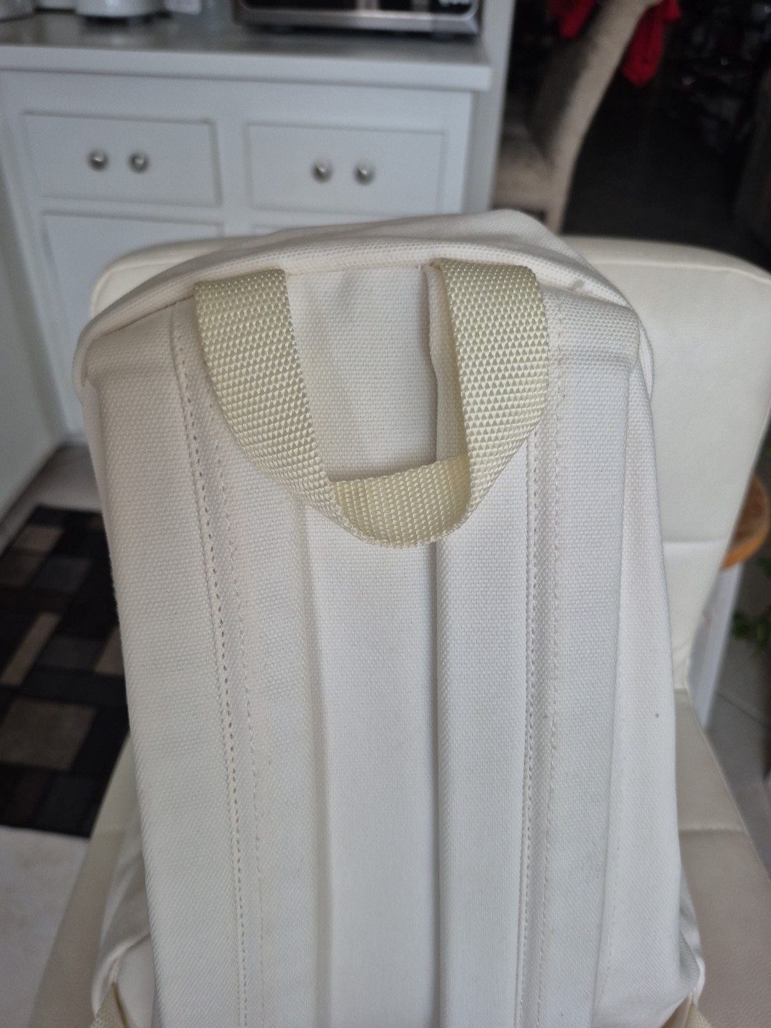 Supreme Canvas Backpack White Box Logo FW20 2020