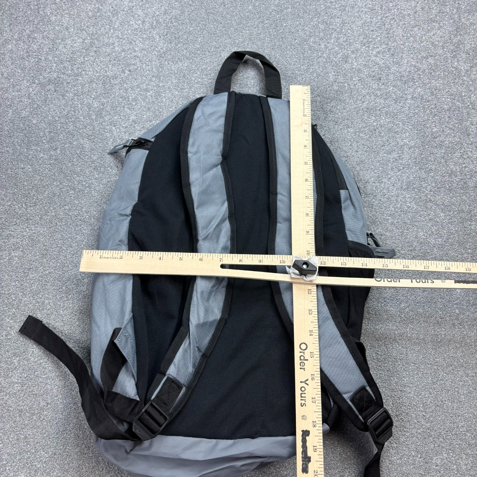 Nike Bag Adult Grey Utility Swoosh Outdoors Sports Casual Y2K Basketball Mens