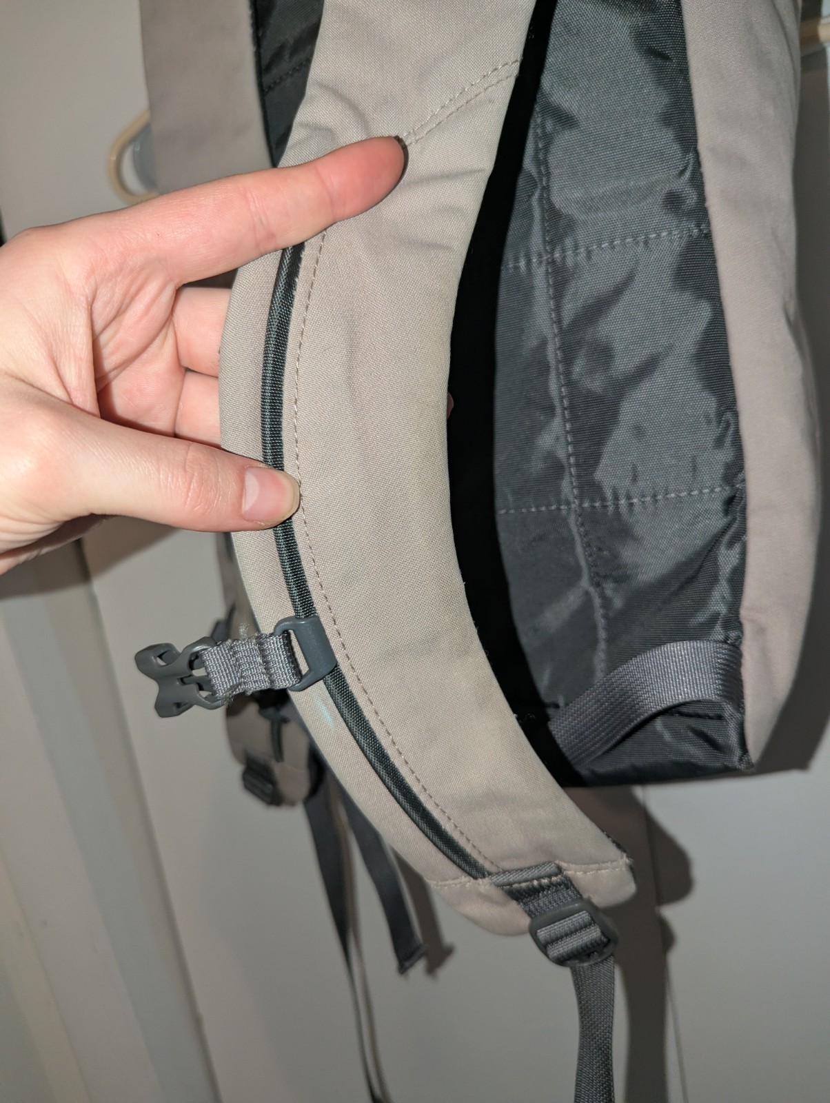 Cotopaxi Boma 13L Backpack Gray Cotton Nylon Canvas Lightweight