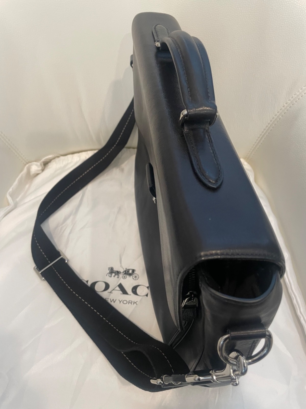 Coach Metropolitan Briefcase, Style No. 71899 (Black)