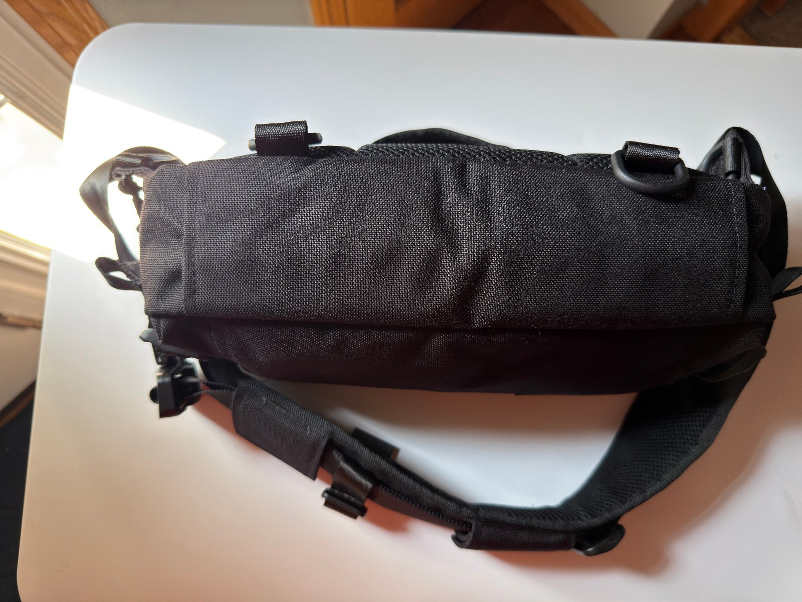 Greenroom136 Metrorunner Sling Bag Black Cordura Messenger Crossbody EDC