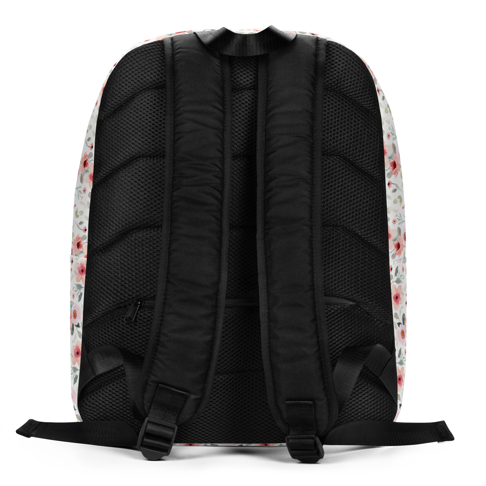 Minimalist Backpack Beautiful Floral Pattern