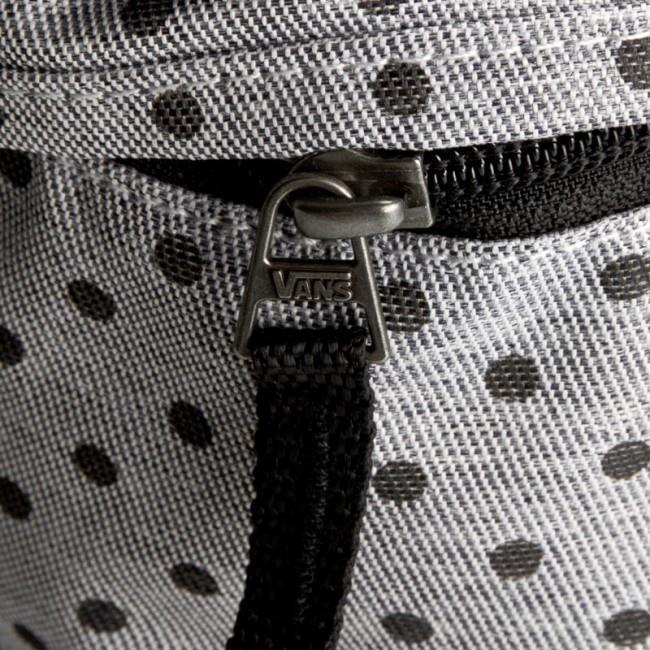 Vans Off The Wall Icono Square Gray Polka Dot Laptop Backpack New NWT