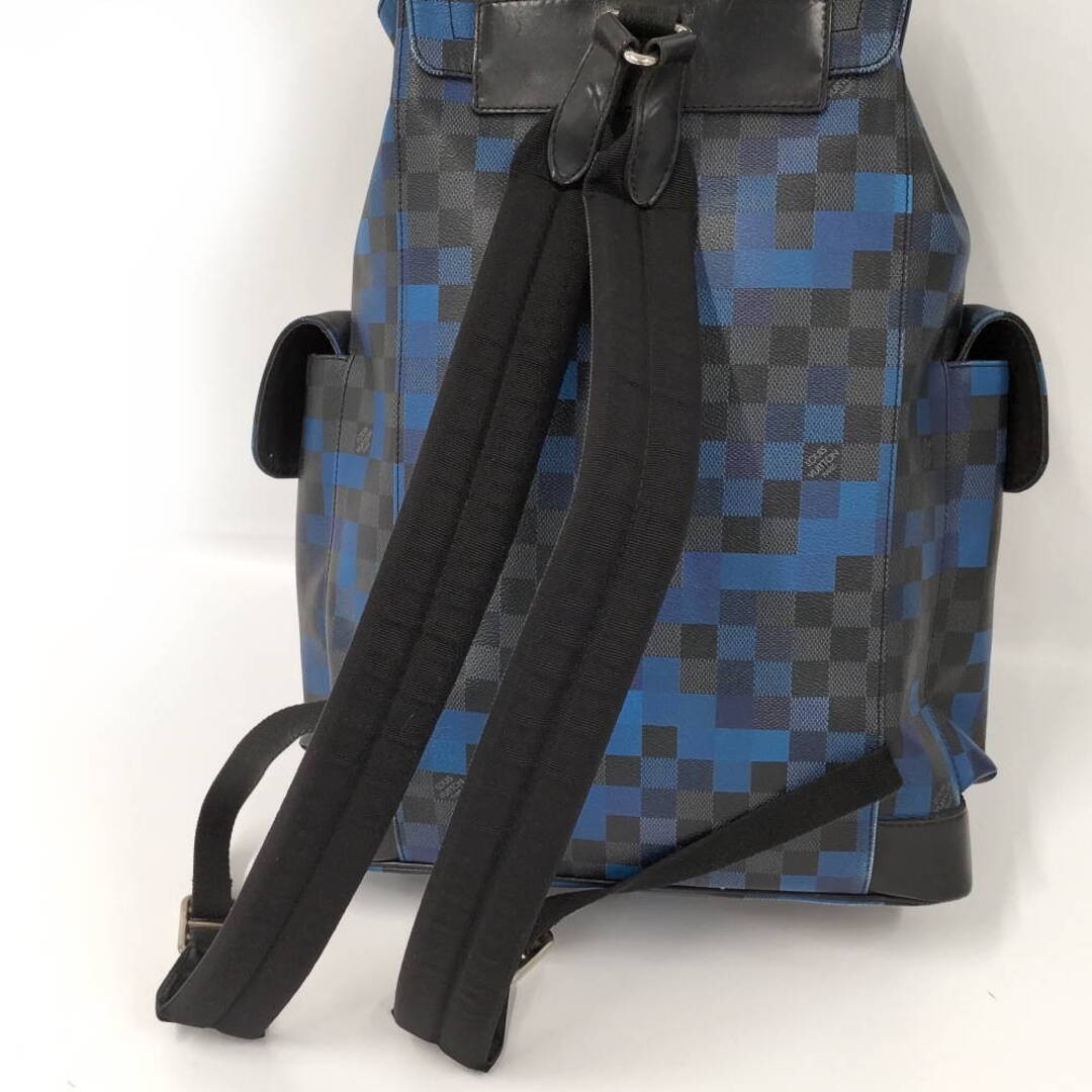 LOUIS VUITTON Christopher PM Damier Graphite Pixels Used SKAI-0